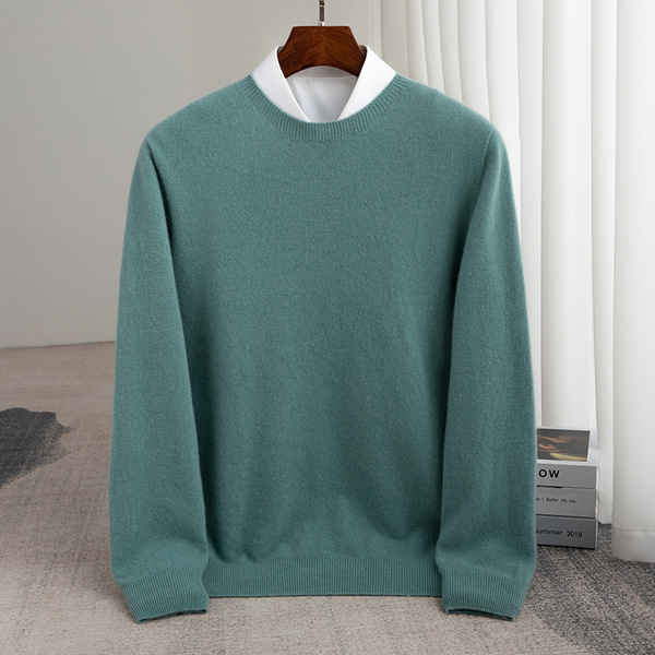 wool half-high collar wool sweater