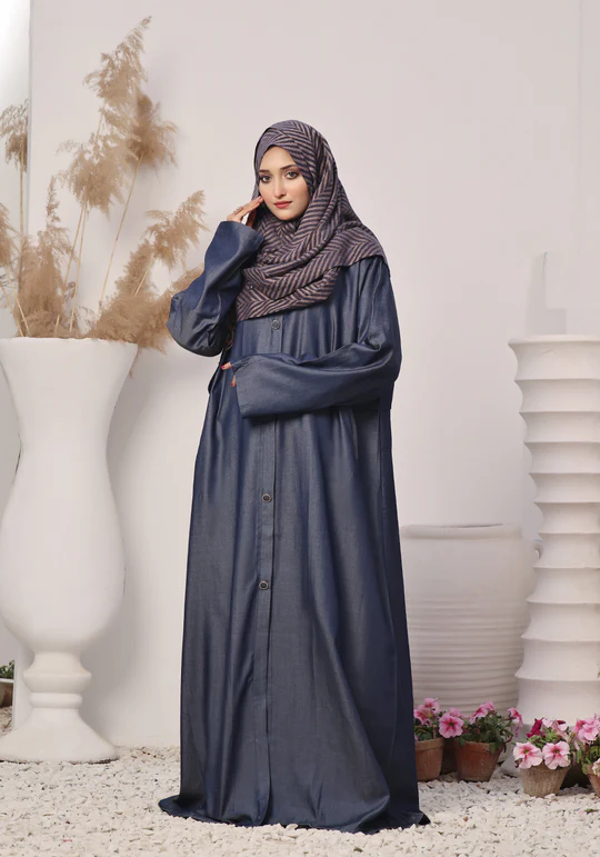 Onyx Black Jewel Abaya